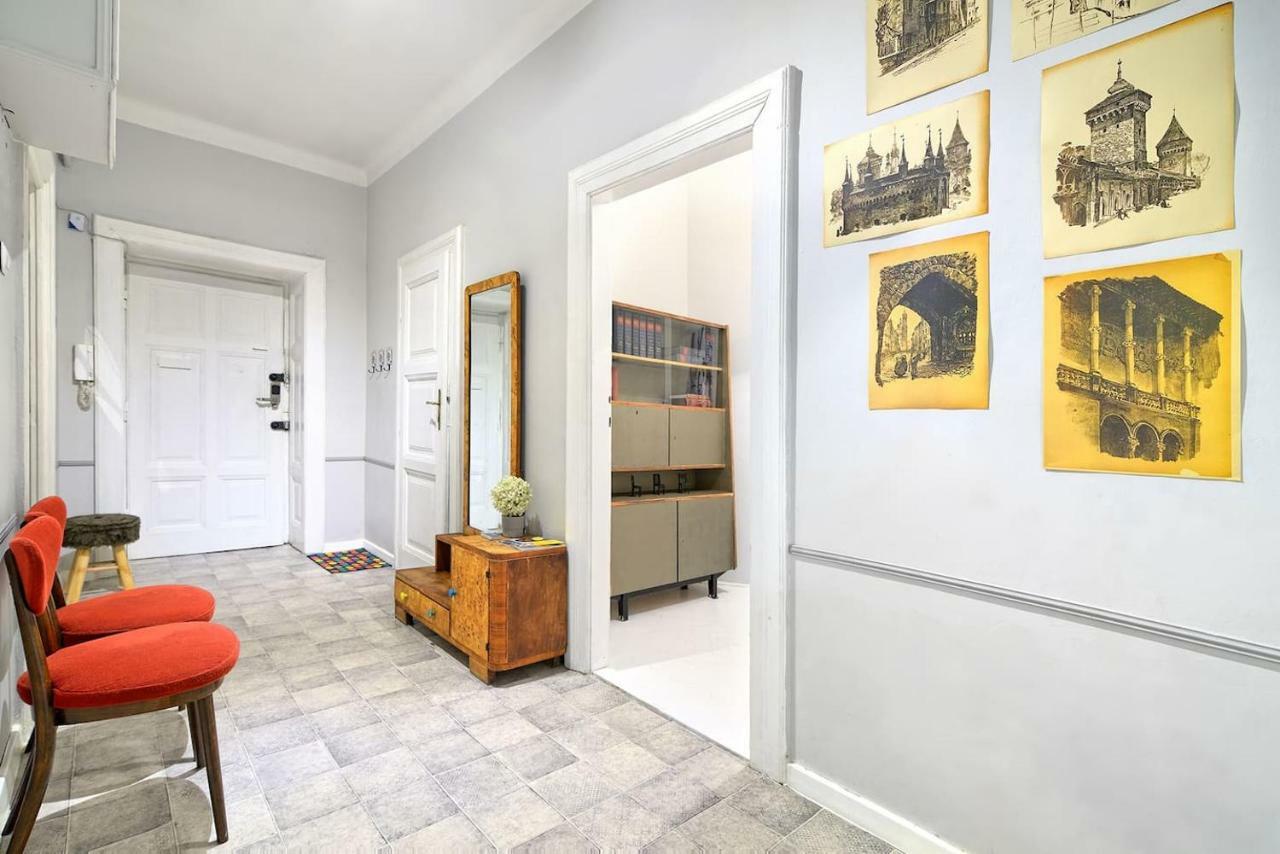 Luxury Retro Apartment, City Center, Wifi Cracovia Exterior foto